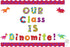 Dinosaur Bulletin Board with Cutouts, Dino Themed Letters, Border, Mini Rewards Card Set for Classroom Decorations