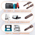Screwdriver Kit for Switch, 6Pcs Repair Set with Triwing, Phillips, Tweezers, Crowbar, Triangle Pry