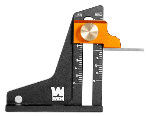 2-Inch Setup (ME522G) Wen Dual-Scale Tool and Height Gauge for Band Saws, Table Saws, Router Tables, and Woodworking