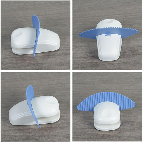 SODOI Set (4PCS) Paper Holder Stand and Clip Folder with Non-Slip Pad Portable Paper Holder Copier Stand Office