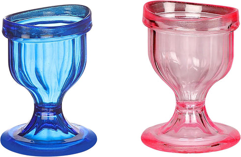 Eye Wash Cup Set of 2, Keep Your Eyes Clean and Healthy - Pink and Blue Color