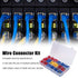 YWBL-WH 520Pcs Wire Connector Kit Cold Pressed Wire Terminals Crimp Connectors Electrical Terminals Kit