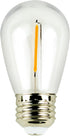 Newhouse Lighting Outdoor Weatherproof 1W S14 LED Replacement String Light Bulbs, Standard