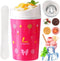 Laoyello Ice Cream Maker Mug,Slush Shake Slushie Cup,Ice Cream Machine DIY Magic Quick