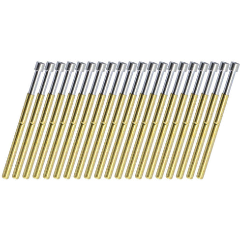 TOTOT 15pcs P75-E2 Spring Test Probe – Pogo Pin Test Tools, Dia 1.3mm Conical Head, PCB Testing Pin