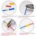 150 Pcs Electrical Butt Connectors Kit, Assorted Insulated Electrical Straight Wire Terminal Connectors