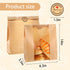 wutfuooo 150 Pack 150 Packaging (14x8.3x3.5 Inch) Bread Bags for Homemade Bread Sourdough Bag with Window, Large Bakery