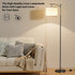 60" Dimmable Bulb, Ambimall Floor Lamp with Remote Control and Stepless Colors Temperature & Brightness Adjustable