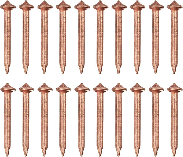 PATIKIL 100pcs CD Weld Pins, 30mm Insulation Weld Pins Stud for Repair Boat, Self Locking Washer