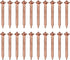 PATIKIL 100pcs CD Weld Pins, 30mm Insulation Weld Pins Stud for Repair Boat, Self Locking Washer