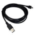 6ft P-208 HQRP Long USB to Mini USB Cable Compatible with Canon imagefor ULA Scan-tini Personal Document Scanner