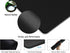 JIALONG White Topographic Large Gaming Mouse Pad, XXL Mousepad, Big Desk Pad for Keyboard and Mouse, Gaming Computer