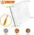 Heavy Duty Metal Pegboard Organizer - Wall Storage Steel Peg Board Panels Set with 1/4 inch Round Holes, 2 Pack
