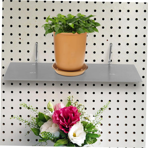 Homoyoyo Pegboard Shelf - Craft Organizer and Tool Storage Rack