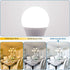 comzler Ceiling Fan Light Bulbs, 60 Watt Equivalent, 5000K Daylight White, E12 Base A15, 600lm, Non-Dimmable, Pack of 6
