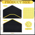 Outus Christmas Envelopes 100 Pack #10 Business Envelopes with Gold Border, Self Adhesive Mailing Envelopes for Office