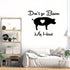 by Unbranded 30" Don't Go Bacon My Heart Wall Sticker Motivational Quote Saying Inspirational Wall Decal Stickers