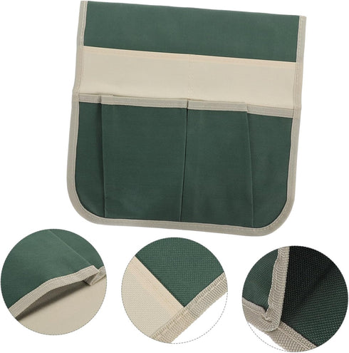 Toyvian Gardening Tool Bag Kneeler Seat Pouch for Gardeners Heavy Duty Waterproof Garden Seat Bag Detachable Storage