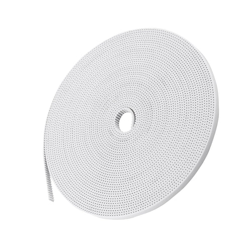 CYTGOUPER 6mm 3D Belt,10m GT2 Timing Belt Printer White Steel Core Belt Industrial Synchro Machine Timing Belt