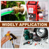 5pcs Brass Hose Barb Fittings (1/4 Inch Barb to 1/4 Inch NPT Male Thread Air Hose Fittings Adapter Connector for Water
