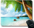 Smooffly Gaming Mouse Pad, Tropical Palm Tree Beach Blue Sea Non-Slip Rubber Gaming Mouse Pad