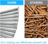 376pcs Premium Hardware Nails Assortment Kit, Maximum Length 2 Inches, Galvanized, Picture Hanging, Wood, Wall with