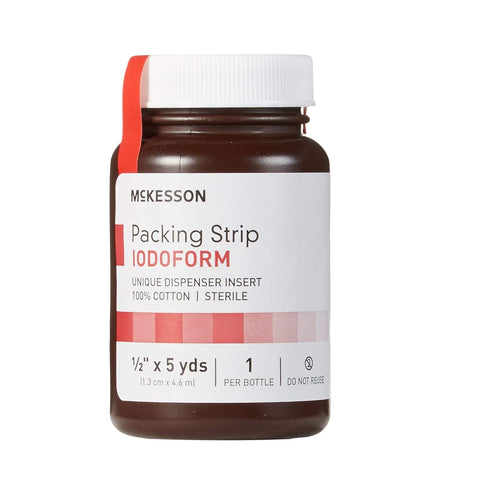 McKesson Packing Strip, Sterile, Iodoform (Medium, 1 Count)