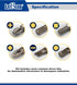 51-Piece Screwdriver Bit Set with Quick Released Magnetic Impact Bit Holder - Includes Phillips, Hex, Star, Square,