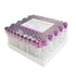 Pet Animals Lab Vacuum Blood Collection Tubes EDTA K2, 100pcs 10ml Lavender for Veterinary Supplies