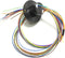 Taidacent 6 Wires 12 Wires 2A 5A 10A 15A 20A 30A Slip Ring Collector Ring Rotary Electrical Contact