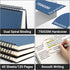 EUSOAR Spiral Notebook, 3 Packs A4 8.5"x11" College Ruled Notebooks, 120 Pages/60 Sheets, Thick Paper for Student