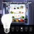 Lepro LED Refrigerator Light Bulb - 40W Equivalent Waterproof Appliance Bulb Replacement for Frigidaire, 5000K Daylight Non-Dimmable Freezer Bulbs with 450 Lumen, 120V 5W A15 E26 Medium Base, 2 Pack by Lepro