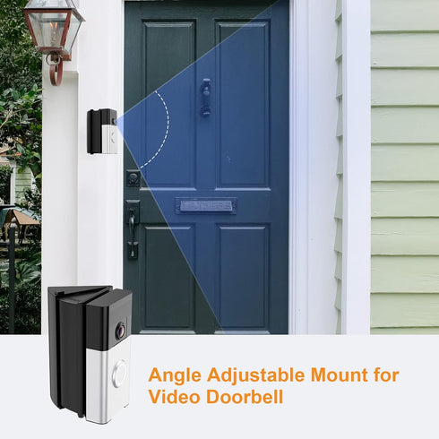 NANW 30 55 1/2/3/4/Wired/Pro/(2020 Adjustable to Degree Doorbell Angle Mount Compatible with Video Doorbell