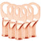 5PCS Heavy Duty Battery Lugs, 8AWG 1/2in M12 Battery Cable Ends Ring Terminals Connectors