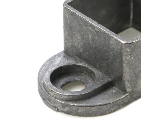 MY MIRONEY 10PCS 1.26" x 1.26" Square Post Flange Base Aluminum Alloy Hardware for Deck Railing Bracket