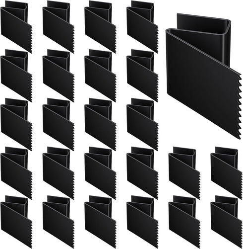 24 Pack Hurricane Window Clips, Fit for 1/2 Inch Thick Plywood/Brick/Wood &