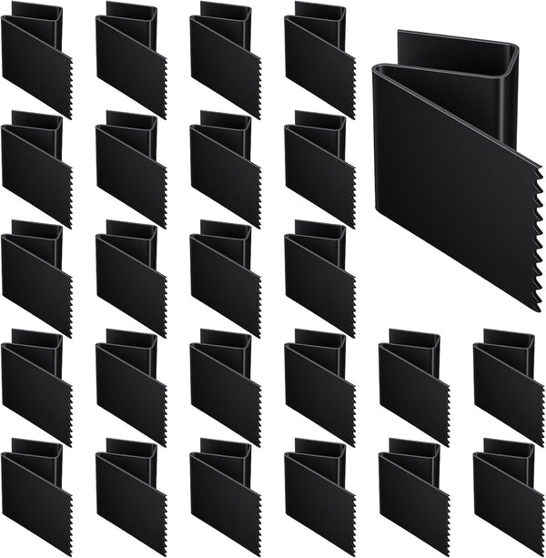 24 Pack Hurricane Window Clips, Fit for 1/2 Inch Thick Plywood/Brick/Wood &