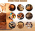 ALPHA LOTUS STORE 50pcs, Packing 13.6 8.25 3.75 inches Paper Bread Bags with window, Large bakery bread bags