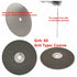 Diamond Grinding Disk, 6" inch 150mm Faceting Flat Lap Disc, Lapidary Sanding Discs Coated Grit 60 Coarse