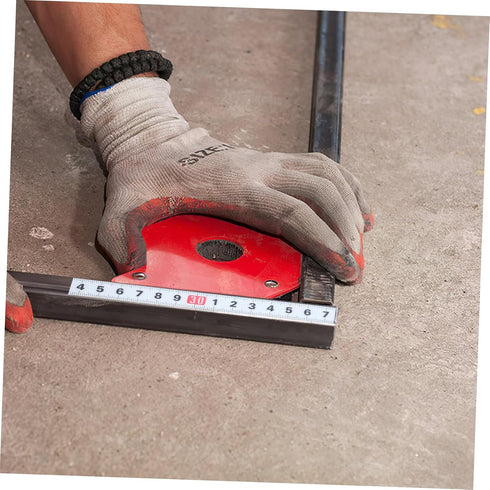 1roll Self-Adhesive Measuring Tape Sticky Ruler Tool Metric Scale Flexible Design for Easy Storage for Workbench