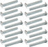 POWERTEC 18 20 Pack, 2-1/2 Inch Long T Slot Bolts for Universal T Track Accessories, 20 Count