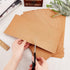 OLYCRAFT 10 Sheets Cork Sheets - 12x6.1 Inch Thin Brown Cork Board Tiles for DIY Crafts and Kitchen Supplies