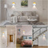 12W 3000K Kawell Modern Creative LED Wall Sconce Waterproof Wall Light Indoor Outdoor Wall Lamp Sunrise Effect Art Deco