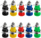 Oiyagai 10 Pcs 4mm Banana Socket Plug, Binding Post with Safety Protection, 5 Colors: Red, Yellow, Black, Blue, Green