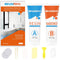 Bath Repair Kit - Endhokn Enamel, Porcelain, Acrylic, Fiberglass, Ceramic Sink, Tub, Tile Repair