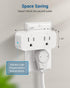 DEWENWILS Remote Control Outlet, Wireless Light Switch for 2 Independent Control Sockets