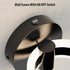 LED Wall Sconces with ON/Off Switch, Matte Black Rotatable Hardwired Wall Light Fixtures, Built in USB Charging Port