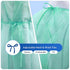 10 47.24" JMU Pcs Disposable Isolation Gowns Green, Polypropylene Medical Gowns with Knitted Cuffs, Length