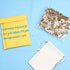Gold Letters for Letter Board, 3/4 inch Message Board Letters, 375 Pre-Cut Plastic Changeable Menu Board