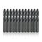 Drill America 1/4" High Speed Steel Heavy Duty Split Point Stub Drill Bit (Pack of 12), D/AST Series